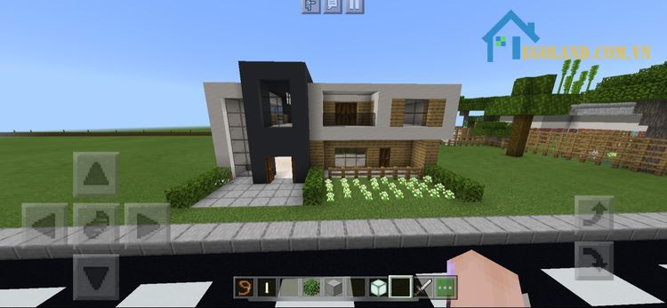 Mẫu xây nhà trong Minecraft 18