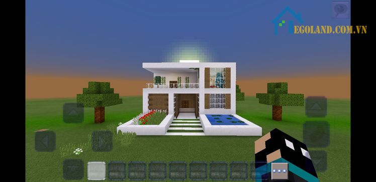 Mẫu xây nhà trong Minecraft 19