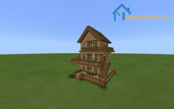 Mẫu xây nhà trong Minecraft 23