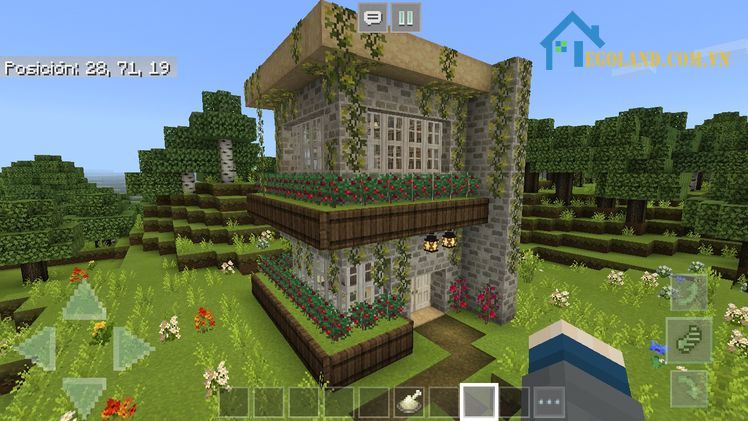 Mẫu xây nhà trong Minecraft 25