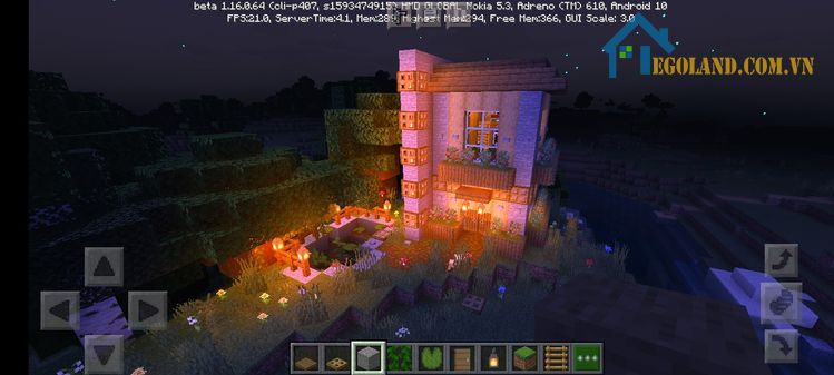 Mẫu xây nhà trong Minecraft 26